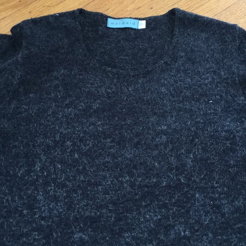 Mermaid gray tunic long sleeves XL